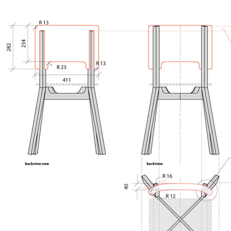 Hella Jongerius的Rotterdam木椅设计